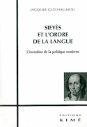 Sieyès et l'ordre de la langue